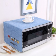 Hot Sale#New Refrigerator Cover Towel Refrigerator Dust Cover Double Door Single Door Refrigerator Washing Machine Microwave Oven CoverMQ4L MT2F