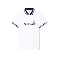 AIIZ (เอ ทู แซด)-เสื้อโปโลผู้ชาย ผ้าคอตตอน สแปนเด็กซ์ ปักลายMen's Embroidery Stretch Polo Shirts