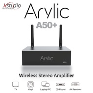 Arylic A50 Plus Wireless Streamer เครื่องเล่นเพลงไร้สาย DAC Streamer ที่มี Amplifier และ ตัวรับ-ส่ง 