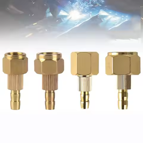 M16 M14 M12 M10 Gas Water Adapter Water-cooled Welding Gun Adapter Quick Fitting Hose Connector TIG 