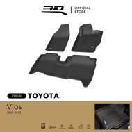 3D Mats พรมปูพื้นรถยนต์ | TOYOTA - VIOS | ปี 2007 - 2012
