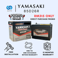 YAMASAKI MF NS70R(75D26R) 85D26R CAR BATTERY
