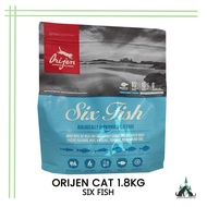 ORIJEN SIX FISH CAT FOOD 1.8KG