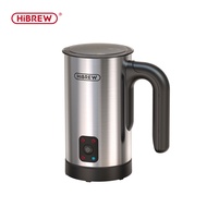 HiBREW Electric Milk Frother 4in1 Automatic Coffee Frother Milk Steamer Hot Cold Foam Maker Milk War