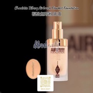 Charlotte Tilbury Airbrush Flawless Foundation 輕盈無瑕粉底液  #CT紅毯粉底液