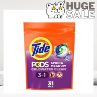 🇮🇩 America's #1 Trusted Detergent Brand* Tide Pods Laundry Detergent Spring Meadow 31/39/42 Pods
