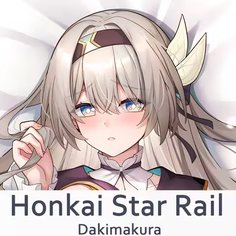 Honkai Star Rail Firefly Dakimakura 2WAY Hing Body Case Anime Pillow Cushion Cover