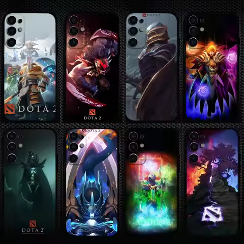 HOT GAME DOTA2 Phone Case For Samsung S25/S24/S23/S22/S21/S20/Plus,Fe,Lite/Others Black Cover