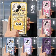 For Meizu Lucky 08 21 Note 20 Cute Pattern Soft TPU Anti-Drop Mobile Phone Case with Card Holder for