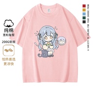 BanG Dream! Ave Mujica Shoko Toyokawa pure cotton short sleeved T-shirt mens and womens couples clot