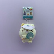 Japan Sumikko Gurashi 角落生物 貓 網球 細 公仔 掛飾