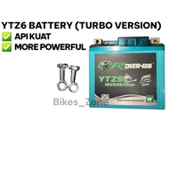 YTZ6V YTZ6 BATTERY BATERI BATTERI RS150 RXS150 RS CBR150 PCX150 NEW CLICK150i VARIO150 SYM JET