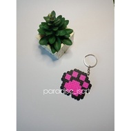 cat's paw keychain/cute cat paw keychain