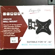 Wall mount 14" - 42inch tv or monitor