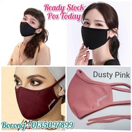 📬✥Promo 1 WEEK Only Jovian  💎 Plain Cloth Face Mask Kain Lembut 2 Lapis Kalis Air Kain Fabric Bertal