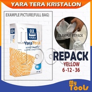 (REPACK) Mytools Yara Tera Kristalon 6-12-36 1KG 2KH 5KG NPK Fertilizer Foliar Baja Air