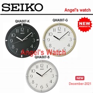 Angels WATCH WALL CLOCK SEIKO NEW QHA007 SEIKO WALL CLOCK/Birthday Gift/ SEIKO WALL CLOCK NEW QHA006