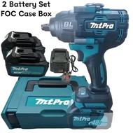 MAKITA MTPRO 1000NM Cordless Impact Wrench Brushless 2600rpm Torque Ratchet Heavy Duty Battery