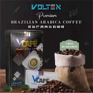 VOLTEN Vcafe Brazilian Arabica Coffee / Vcafe Kopi Arabica (20 sachets/box)