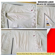 Bengkung Bersalin | Bengkung Pantang Labuh Belacu Zip Separuh Free saiz S - XL ( Bwh 85kg ) Maternity Wear, Belly Binder