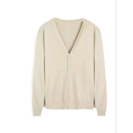 Cream cardigan, casual and formal cream colored men's cardigan cardigan men