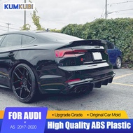 For AUDI A5 S5 Spoiler 2017-2020 ABS Plastic Primer Trunk Wing Rear Spoiler Car Styling For AUDI A5 