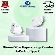 CHARGER XIAOMI 90W Hypercharge Combo TYPE a TO TYPE C