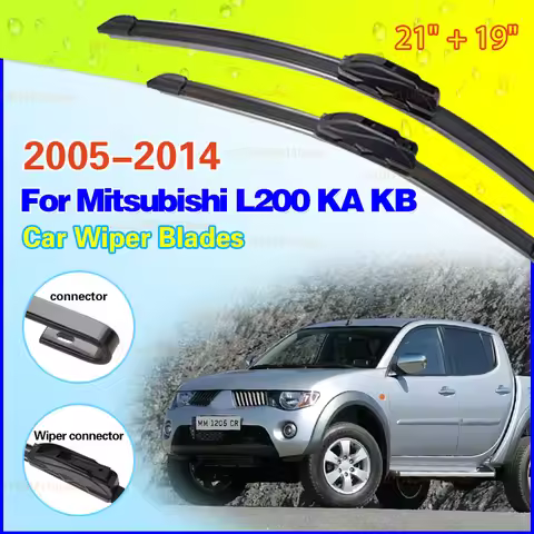 Wiper Front Hybrid Wiper Blades For Mitsubishi L200 KA KB 2005 - 2014 Windshield Windscreen Window R