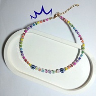 - Rainbow Alphabet Bead Necklace Alphabet Beads Necklace