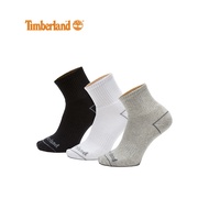 Timberland All Gender 3 Pack Bowden Quarter Socks Multi