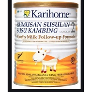 KARIHOME GOAT'S MILK FOLLOW-UP FORMULA STEP 2 (RUMUSAN SUSULAN SUSU KAMBING LANGKAH 2) 400G
