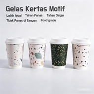 Double Wall Paper Cup Coffee Cup 8oz 12oz 16oz |Thick Papercup | Food Grade | Heat & Cold Resistant 