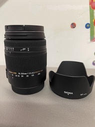 Sigma 18-250mm f/3.5-6.3 Macro OS HSM Zoom Lens CANON MOUNT