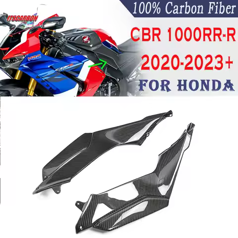 For HONDA CBR1000RR-R CBR1000RRR 2020 2021 2022 3K Carbon Fiber Motorcycle Accessories Fuel Tank Sid