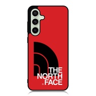 Phone Case A5x Series A50 A51 A52 A53 A54 A55 A56 Tpu Rubber Custom the North Face Red