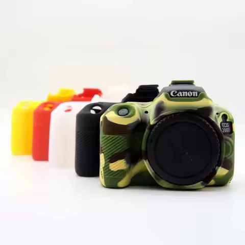 For Canon SLR EOS 200D 200DII protective cover 200D silicone cover 200D
