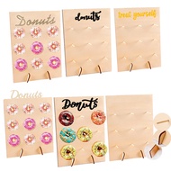 Wooden Donut Display Stand Doughnut Wood Stand Rack Birthday Wedding Event Party Decoration