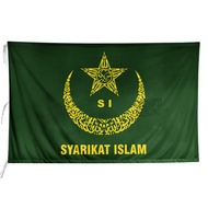 Nazhifa Printing - Islamic Company Flags, Islamic Sarekat Flags, Small-Large Sizes