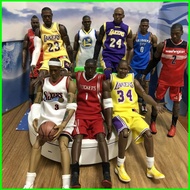 GC NBA Star Kobe James Jordan Wall Westbrook Iverson Curry Wade Durant Harden Action Figure Dolls To