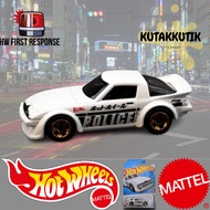 PUTIH Hot Wheels Japanese Police Car Mazda RX-7 RX7 White HW First Response