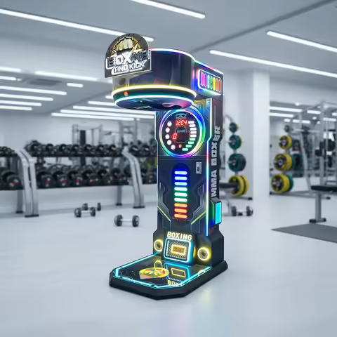 1st&2nd Generation Boxer Machine Coin-Operated Electronic Arcade Boxing Punch Machine Street Amuseme