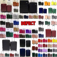 [Clearance Price]Defect travel luggage ABS material suitcase 20INCH 24INCH 28INCH beg bagasi 20" 24"