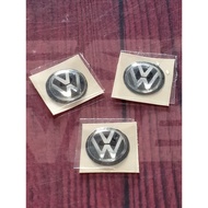 VW Mini Logo Embossed Sticker