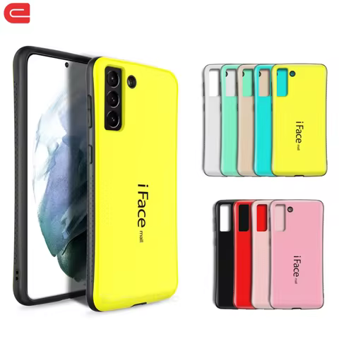 Shockproof Case For Samsung Galaxy S24 Ultra S21 Note 20 Ultra S25 Plus Iface Mall Silicone Full Pro