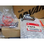 Enblem Tulisan FAME Horn Cover Honda Fame