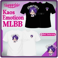 T-shirt mobile legends T-shirt Emoji mlbb T-shirt Emoticon MLBB Emot Sheeshh