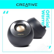 CREATIVE - Pebble V2 簡約 2.0 USB-C/A 供電 電腦喇叭 支援USB-C 連接 可供筆記本電腦使用 原裝行貨 一年保養