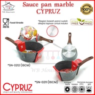16cm induction marble frying pan / sauce pan CYPRUZ SN-0211