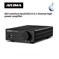 AIYIMA A07 Premium 300Wx2 HiFi Class D Stereo Amplifier Home Audio 2.0 Channel Amp,Passive Speakers