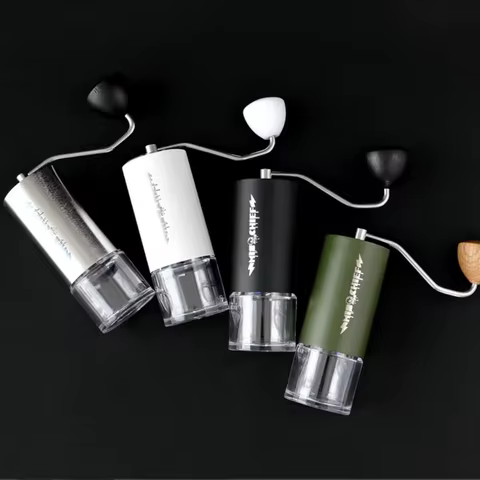 MisChief M40 Manual Coffee Grinder | High-Nitrogen Steel Burrs • 0.6kg • Precision Hand Grinder